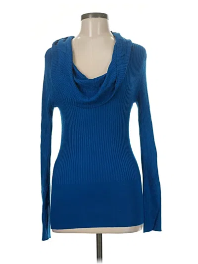 Pre-owned It's Our Time Pullover Sweater In Blue