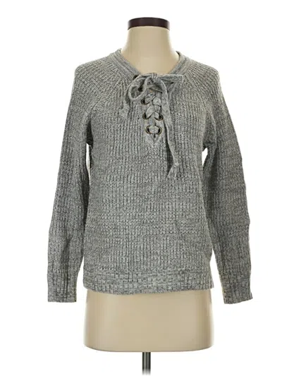 Pre-owned It's Our Time Pullover Sweater In Gray