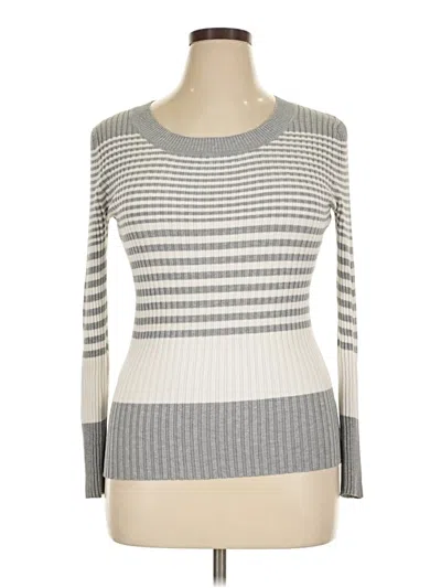 Pre-owned It's Our Time Pullover Sweater In Gray