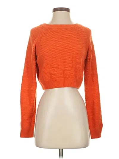 Pre-owned It's Our Time Pullover Sweater In Orange