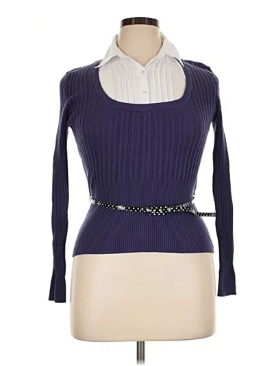 It's Our Time Sweater Vest In Purple