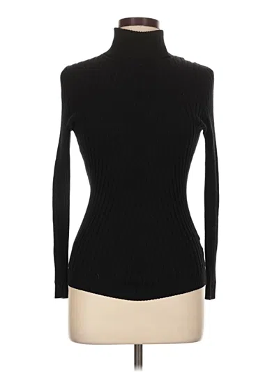 Pre-owned It's Our Time Turtleneck Sweater In Black