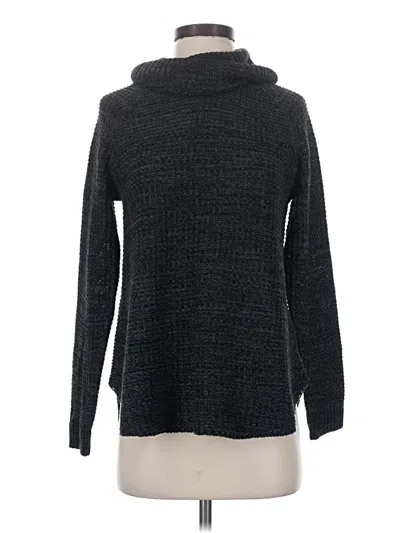 Pre-owned It's Our Time Turtleneck Sweater In Black