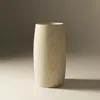 Itza Wood Blonde Cedar Vase In Blonde Cedar