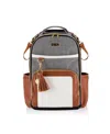 Itzy Ritzy Boss Plus Diaper Backpack In Brown