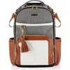 Itzy Ritzy Boss Plus Large Diaper Bag Backpack