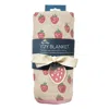 Itzy Ritzy Strawberry Itzy Blanket In Strawberries + Cream