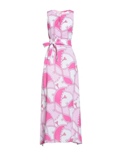 Iu Rita Mennoia Kaftans In Pink