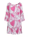 Iu Rita Mennoia Short Dresses In Pink
