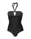 Iu Rita Mennoia One-piece Swimsuits In Black