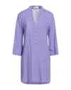 Iu Rita Mennoia Kaftans In Purple