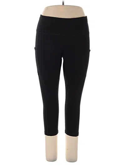 Pre-owned Iuga Active Pants In Black
