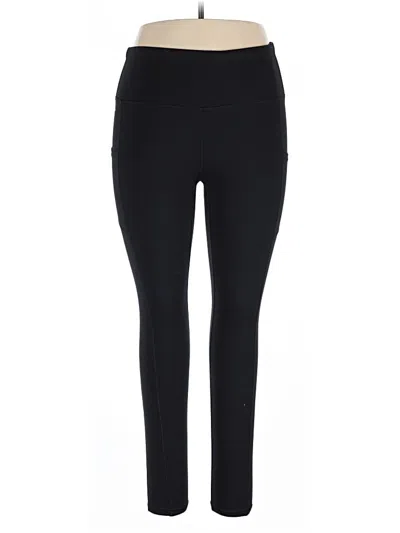 Pre-owned Iuga Active Pants In Black
