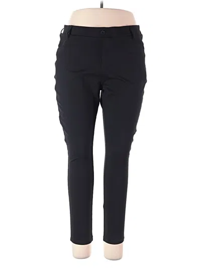 Pre-owned Iuga Active Pants In Black