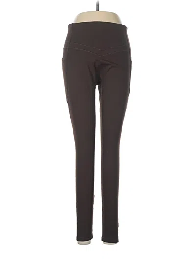 Pre-owned Iuga Active Pants In Brown
