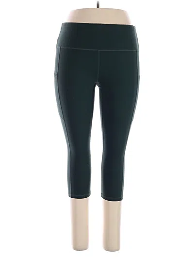 Pre-owned Iuga Active Pants In Green