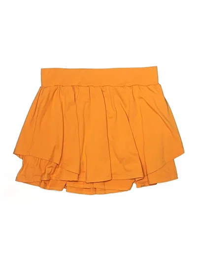 Pre-owned Iuga Active Skort In Orange