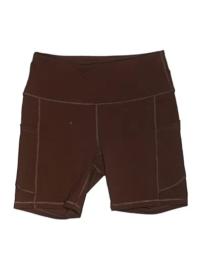Pre-owned Iuga Athletic Shorts In Brown