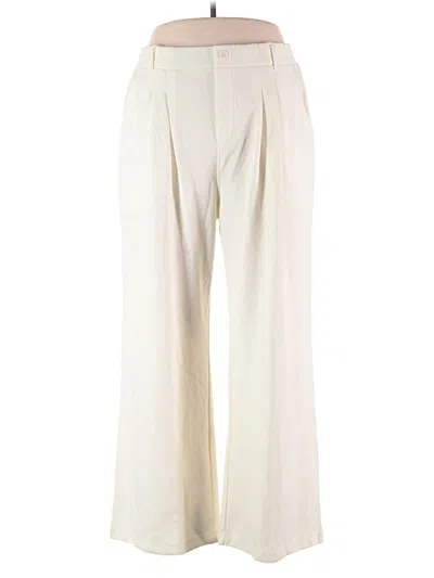 Pre-owned Iuga Casual Pants In Ivory
