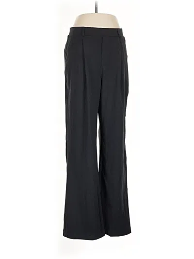 Pre-owned Iuga Dress Pants In Black