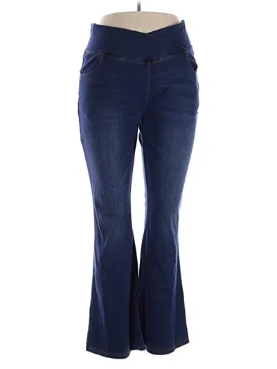 Pre-owned Iuga Jeans In Blue