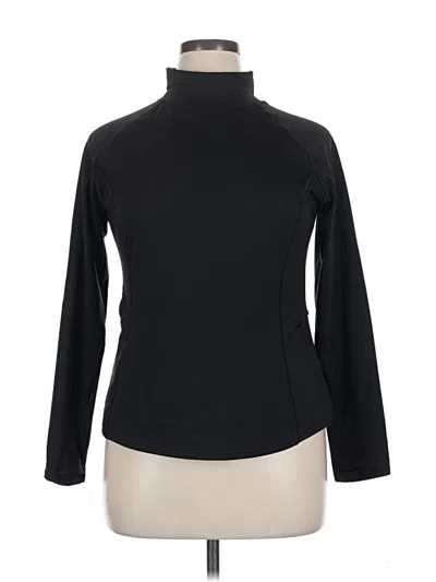 Pre-owned Iuga Long Sleeve Turtleneck In Black