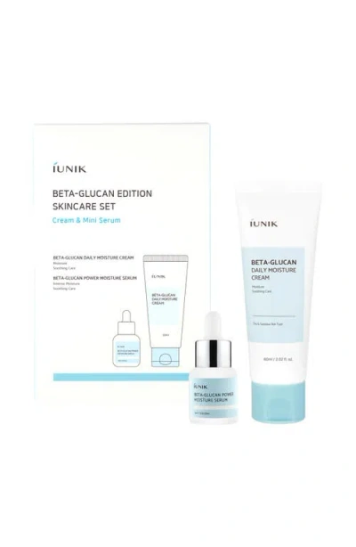 Iunik Beta-glucan Skin Care Set In White