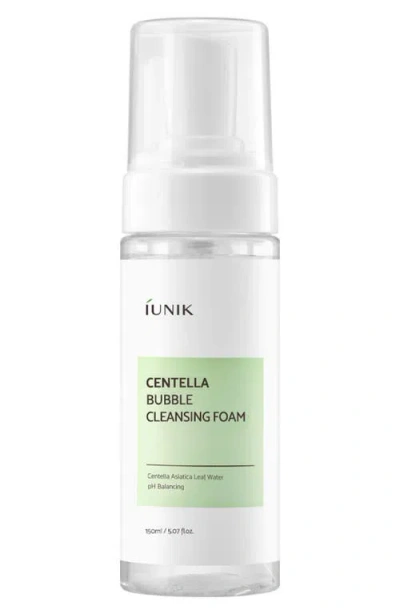 Iunik Centella Bubble Cleansing Foam In Transparent