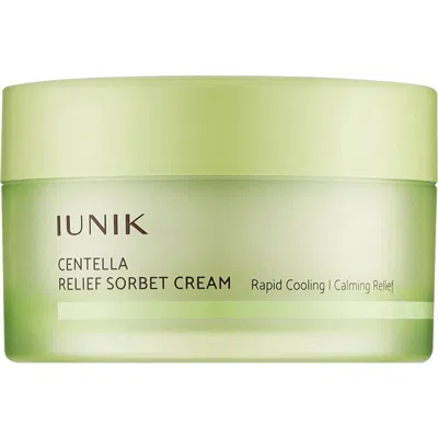 Iunik Centella Relief Sorbet Cream In Green