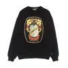 Iuter Arms Crewneck Men's Lightweight Crewneck Sweatshirt In Black