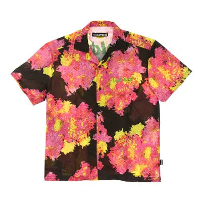 Iuter Brush Know Better Men's Short Sleeve Shirt Cuban Shirt Black