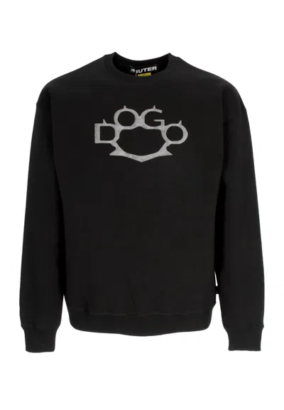Iuter Dogo Og Logo Crew X Club Dogo Black Men's Crewneck Sweatshirt