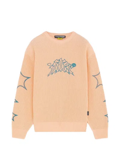 Iuter Dreams Print Sweater In Pink