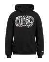 Iuter Dumbo Milano Imperfecta Hooded Sweatshirts In Black