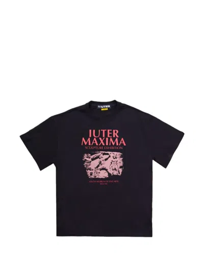 Iuter Graphic-print T-shirt In Black
