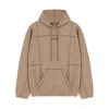 Iuter Grid Hoodies In Brown