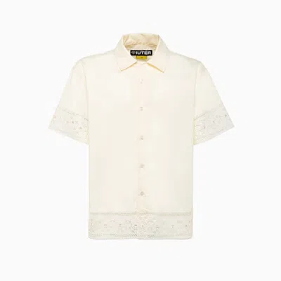 Iuter Guipure Shirt In White
