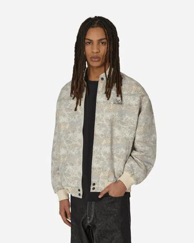 Iuter Hazy Jacquard Bomber Jacket In Beige