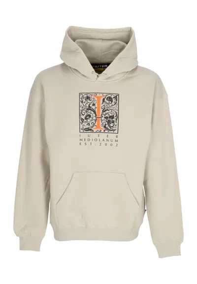 Iuter Hoodie Man Mediolanum Hoodie Ice In Black