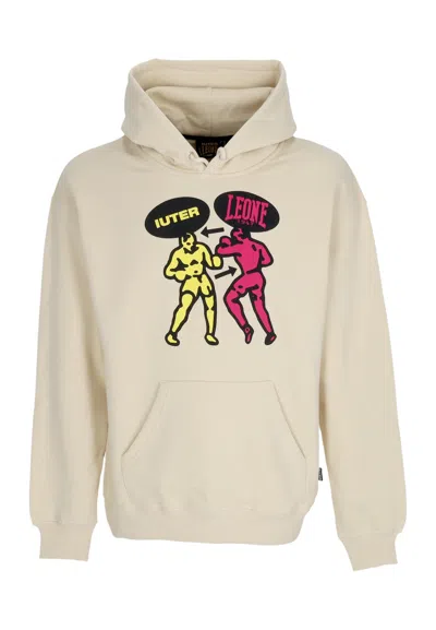 Iuter Hoodie Man We Are Fighters Hoodie Cream