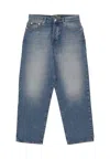 Iuter Jeans Man Baggy Denim Pants Medium Blue