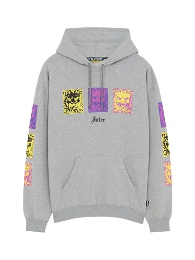 Iuter Kings Hoodie With Light Hood - Light Grey In Gray