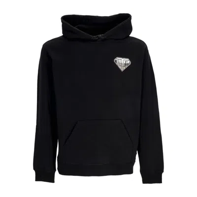 Iuter Lightweight Hooded Sweatshirt For Men Liquid Logo Hoodie Black