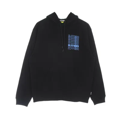 Iuter Lightweight Hooded Sweatshirt For Men Spine Hoodie Black