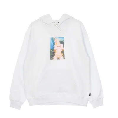 Iuter Lightweight Hooded Sweatshirt For Men + White