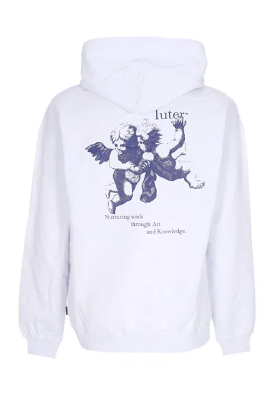 Iuter Lightweight Hoodie Man Souls Hoodie White