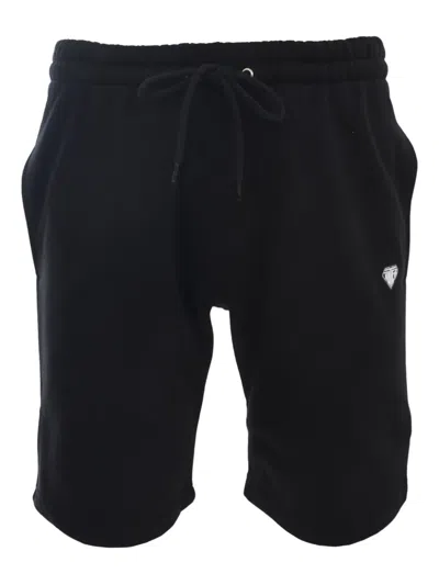 Iuter Logo-detail Track Shorts In Black