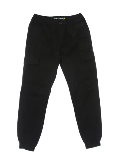 Iuter Long Men's Cargo Jogger Pants Black