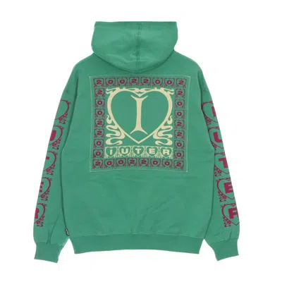 Iuter Lovely Hoodie Emerald Men's Lightweight Hooded Sweatshirt