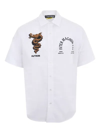 Iuter Magnum Short-sleeve Shirt In White